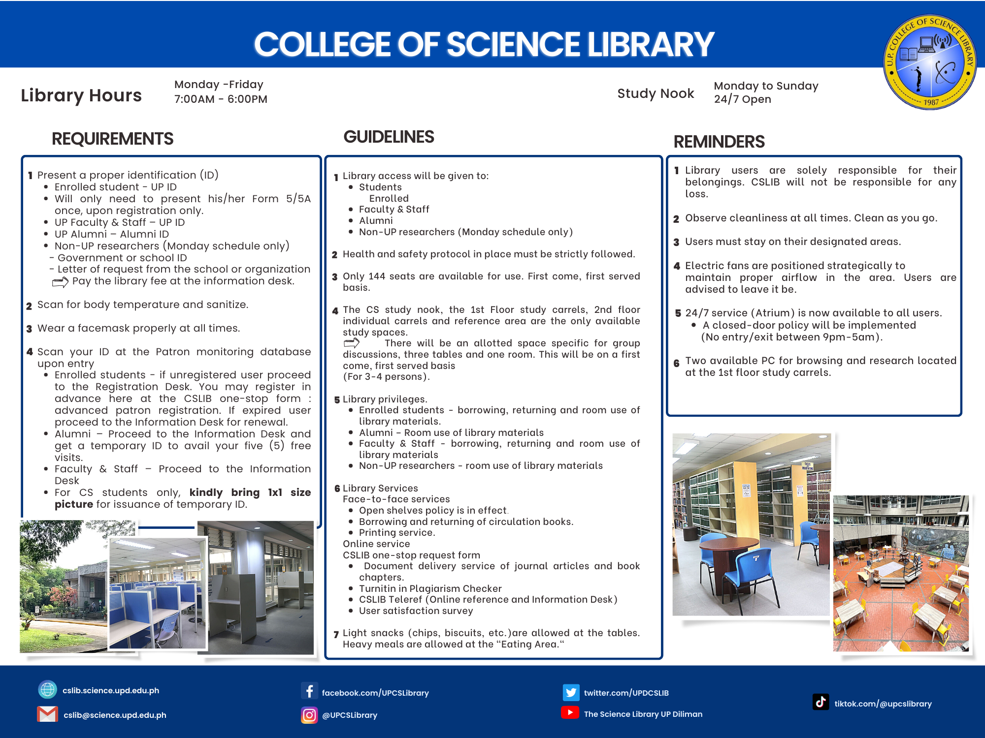Library Guidelines for 2023