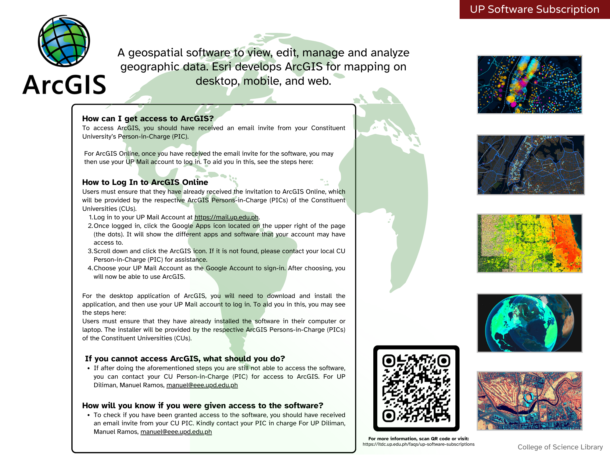 ArcGis (UP Software Subscription)