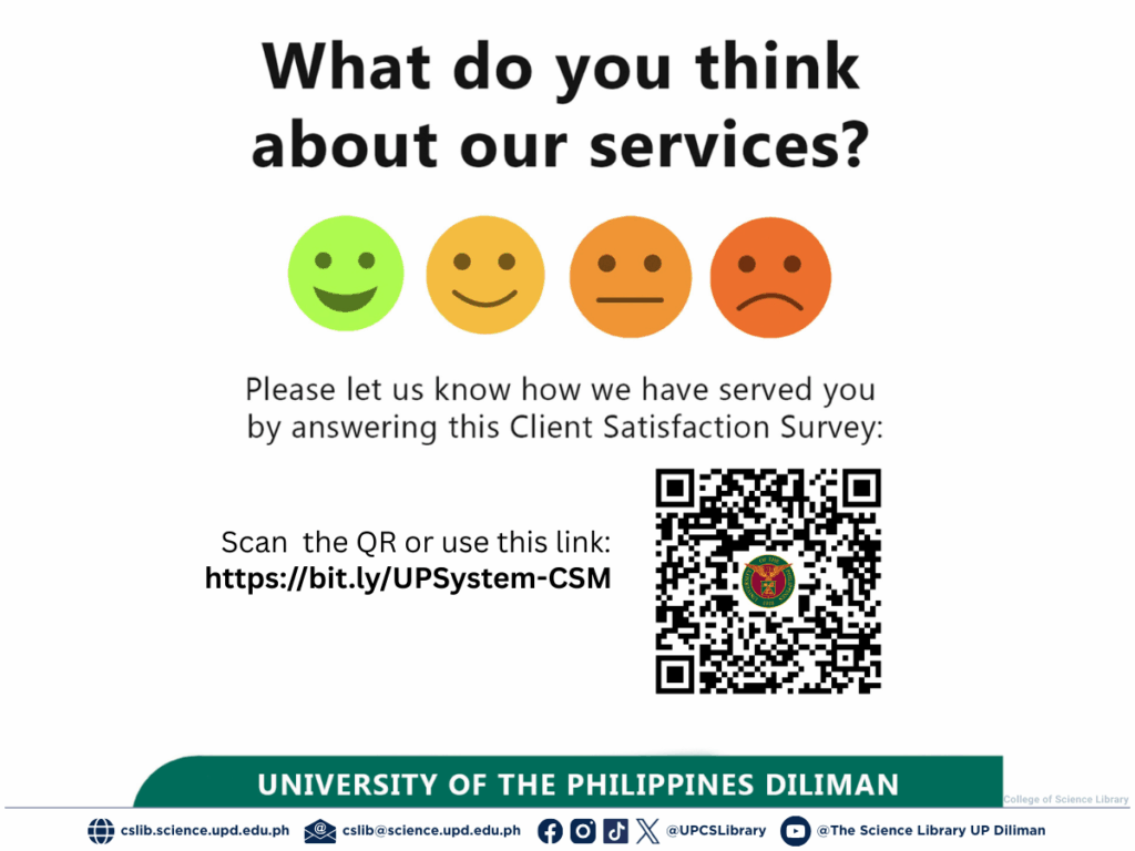 Help us to serve you better!
