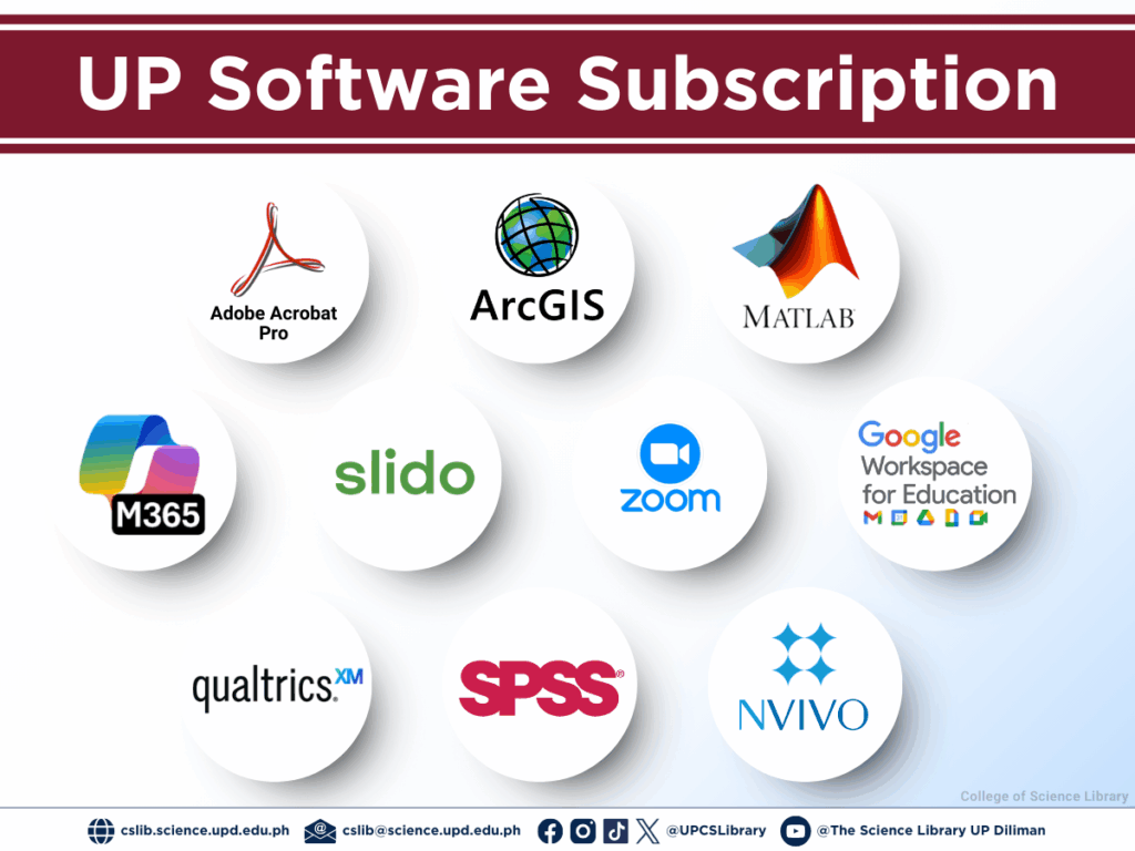 Maximize your productivity with U.P. Software Subscriptions!