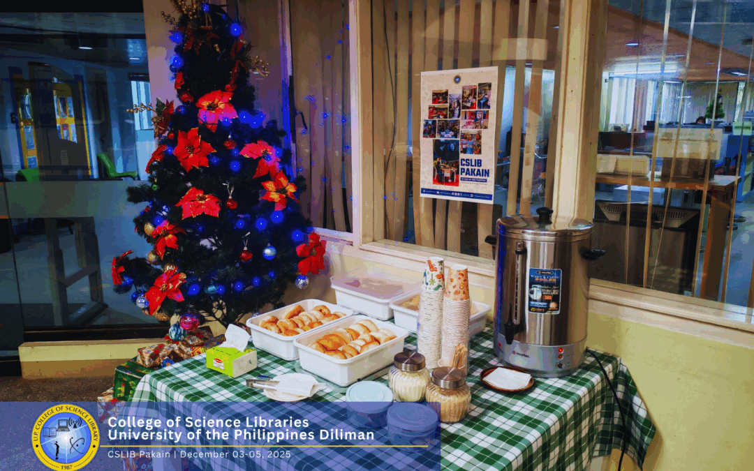 Food, Focus, and Finals: CSLIB Pakain for First Semester AY 2025-2026