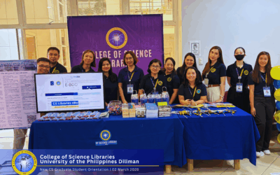 Connecting Scholars to Support: CSLIB at the 2026 Graduate Students Orientation