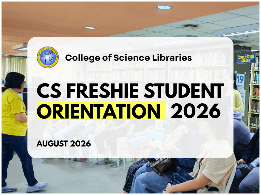 CS Freshie Student Orientation 2026